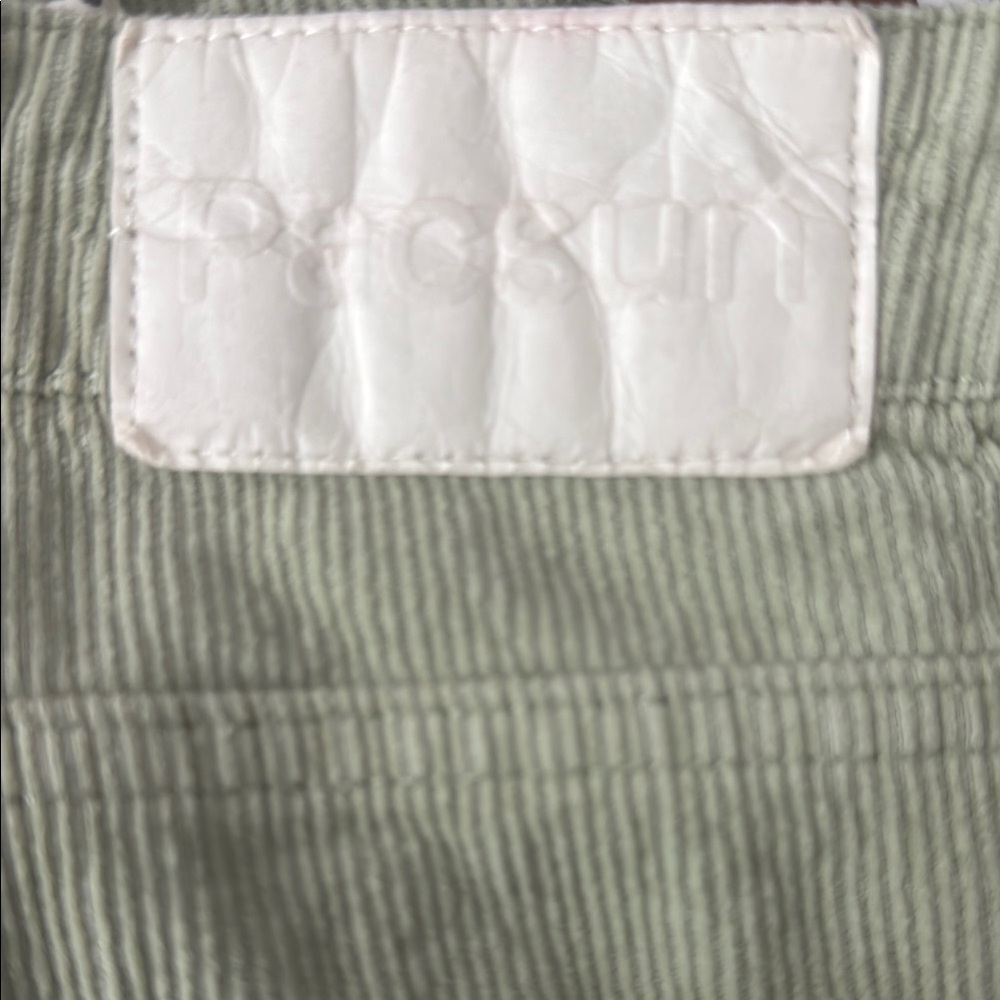 PacSun Women's Sage Green Corduroy Mom Shorts - Picture 5 of 5
